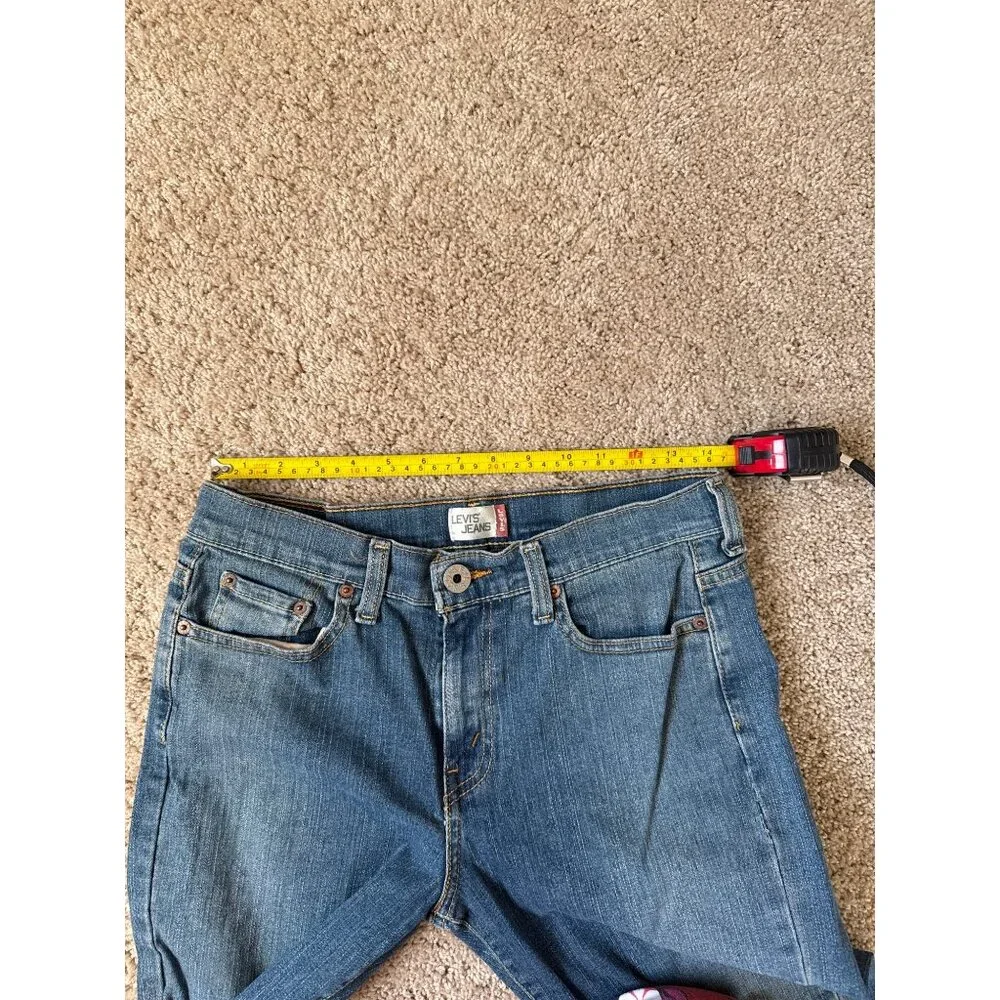 Levi's Womens Size 6 Low-Mid Rise Classic Bootcut Blue Jeans Western Cotton